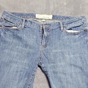 LOFT Blue Straight Leg Jeans Classic Denim